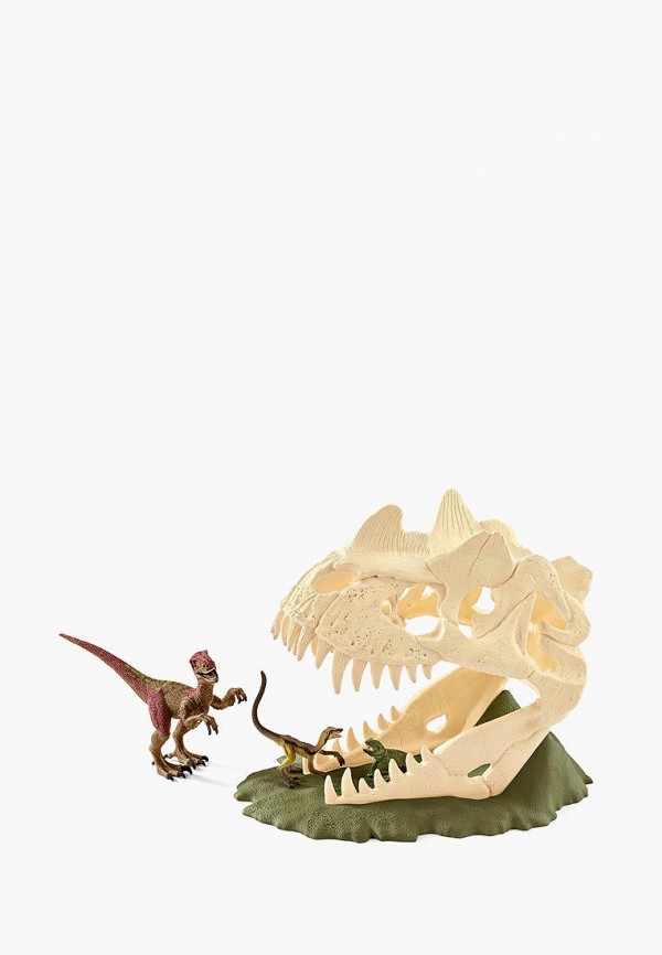 

Набор игровой Schleich, Разноцветный, Череп-ловушка с велоцирапторами