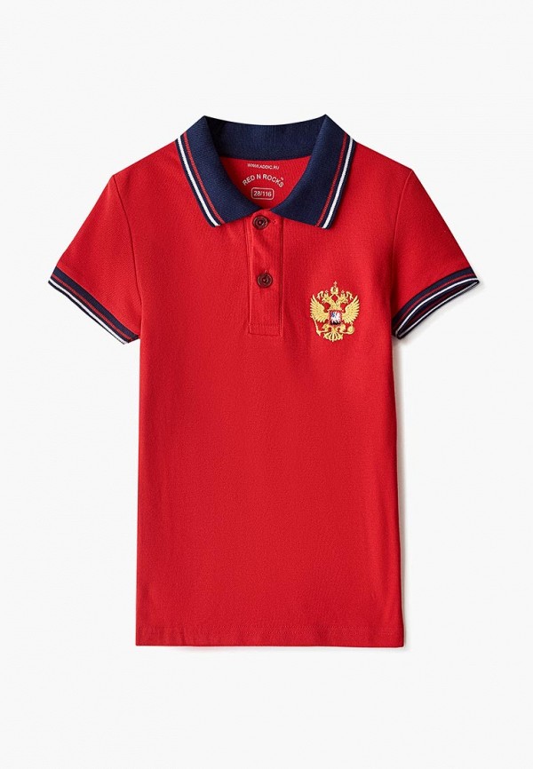 

Поло Red-n-Rocks, Красный