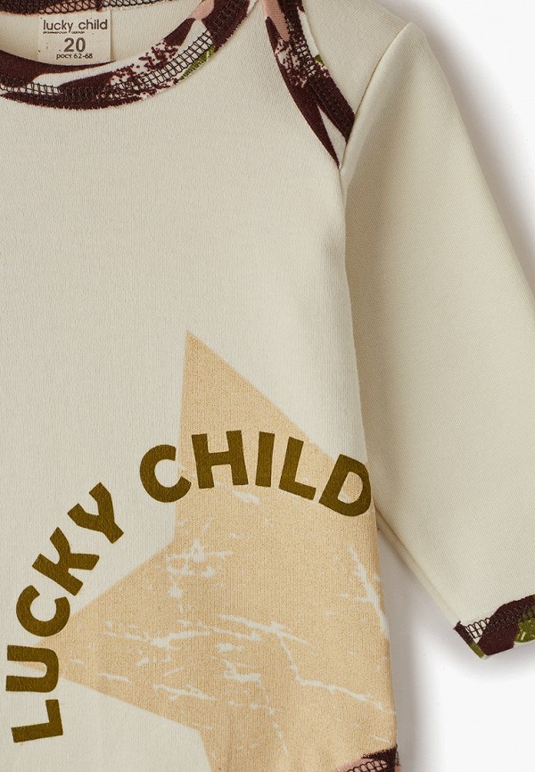 

Боди Lucky Child, Бежевый