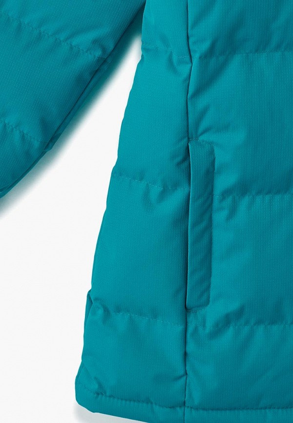Куртка для девочки утепленная Trespass цвет бирюзовый  Фото 3