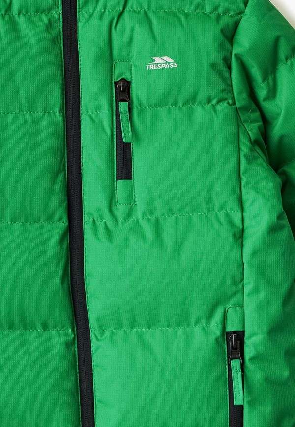 Куртка для мальчика утепленная Trespass цвет зеленый  Фото 3