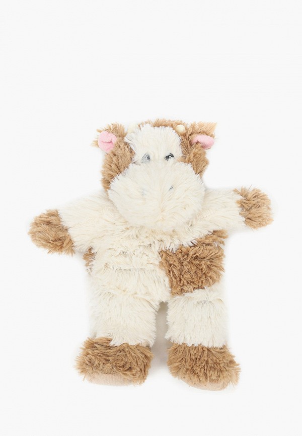 

Игрушка мягкая Warmies, Бежевый, грелка, Коровка