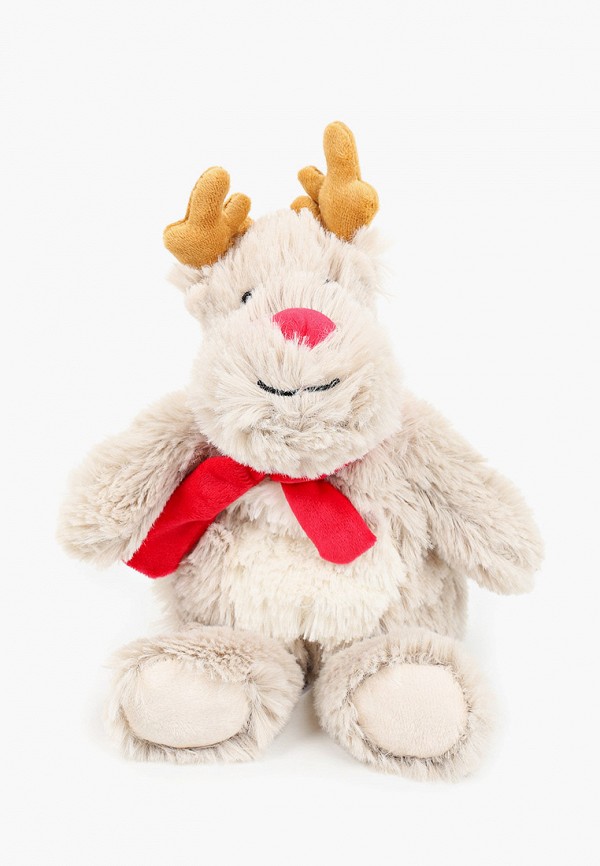 

Игрушка мягкая Warmies, Бежевый, грелка Junior Олененок