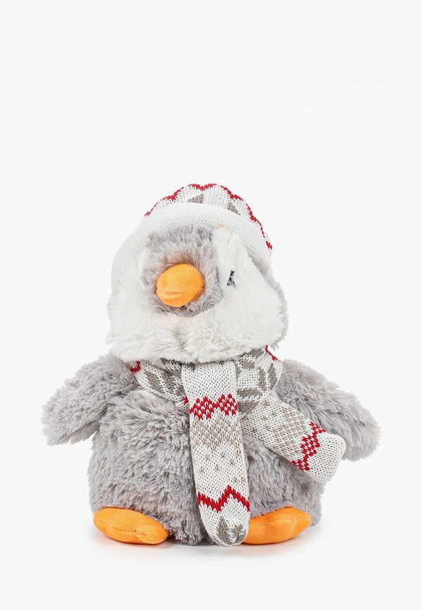 

Игрушка Warmies, Серый, грелка, Пингвин в шапочке