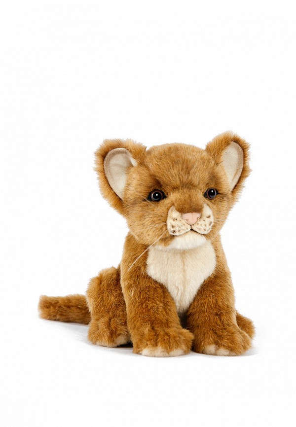 

Игрушка мягкая Hansa, Коричневый, Львенок коричневый, 17 см