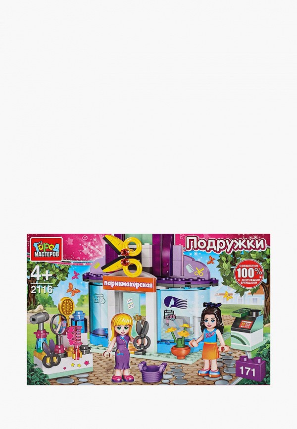 

Конструктор Город Мастеров, Разноцветный, «Парикмахерская»