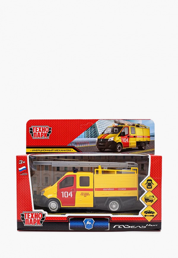 

Игрушка Технопарк, Желтый, ГАЗель Next. Аварийная служба