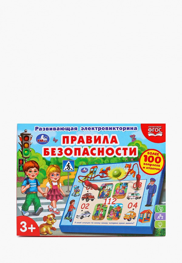 

Игрушка интерактивная Умка, Разноцветный, Правила безопасности
