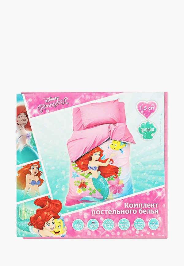 

Постельное белье детское Disney, Розовый, 143х215 см