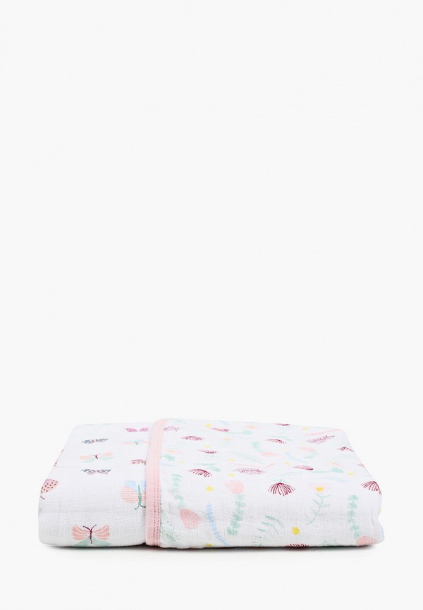 

Одеяло детское aden+anais, Белый, Floral fauna-dltsy flora, 112х112 см