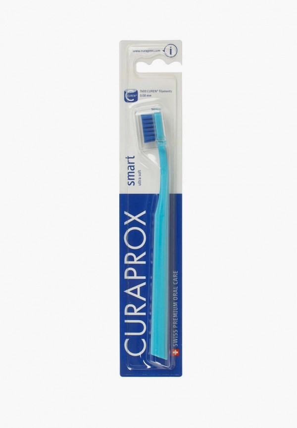 

Зубная щетка Curaprox, Голубой, с ультрамягкой щетиной