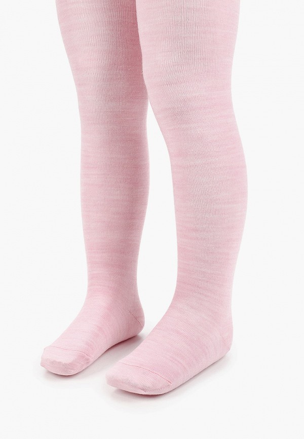 Колготки для девочки Wool&Cotton цвет розовый  Фото 3