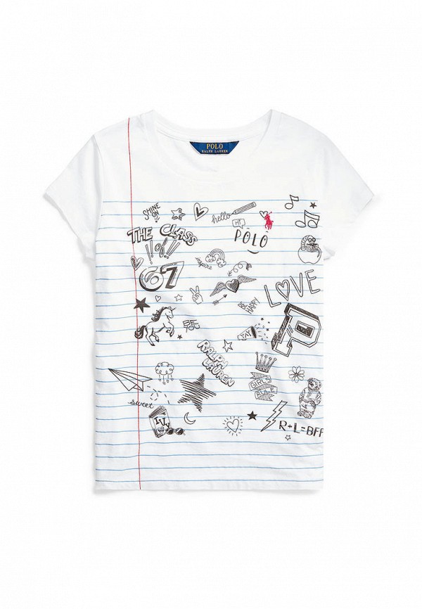 

Футболка Polo Ralph Lauren, Белый, Polo Ralph Lauren MP002XC00RHS