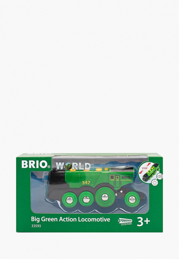 

Игрушка Brio, Зеленый, Локомотив, 14х4х5 см