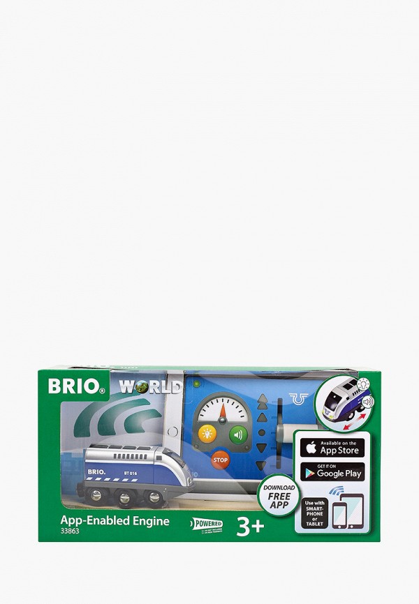 

Игрушка Brio, Разноцветный, Паровозик, управляемый с мобильного приложения