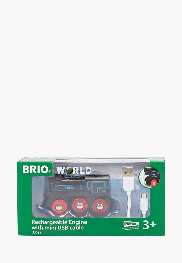 

Игрушка интерактивная Brio, Разноцветный, "Подзаряжаемый ретро-паровоз"