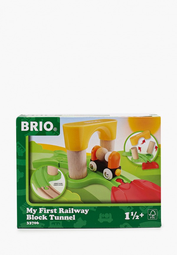 

Конструктор Brio, Разноцветный, «Мой первый ж/д туннель», вагончик
