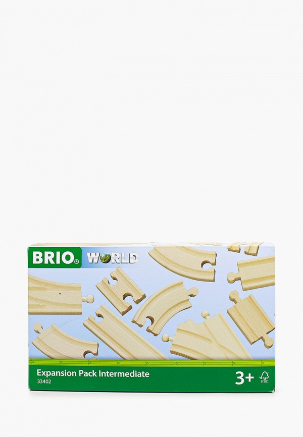 

Конструктор Brio, Бежевый, Ж/д полотно