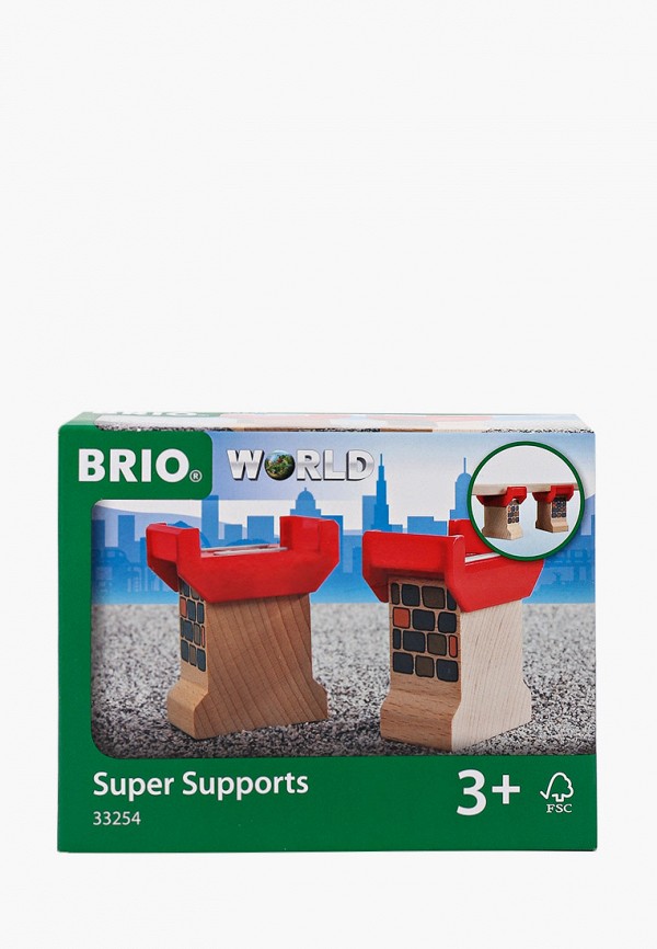 

Конструктор Brio, Разноцветный, опоры для мостов