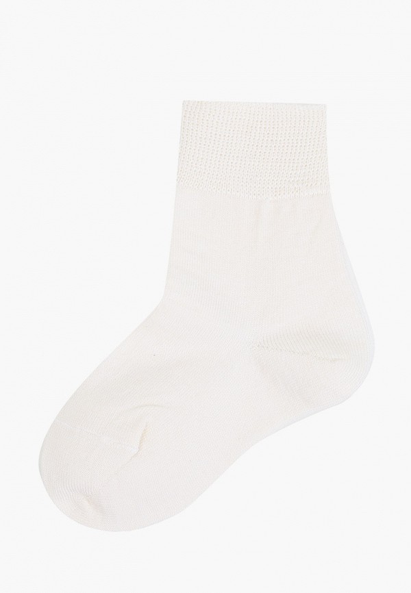 Носки для девочки Wool&Cotton цвет белый 