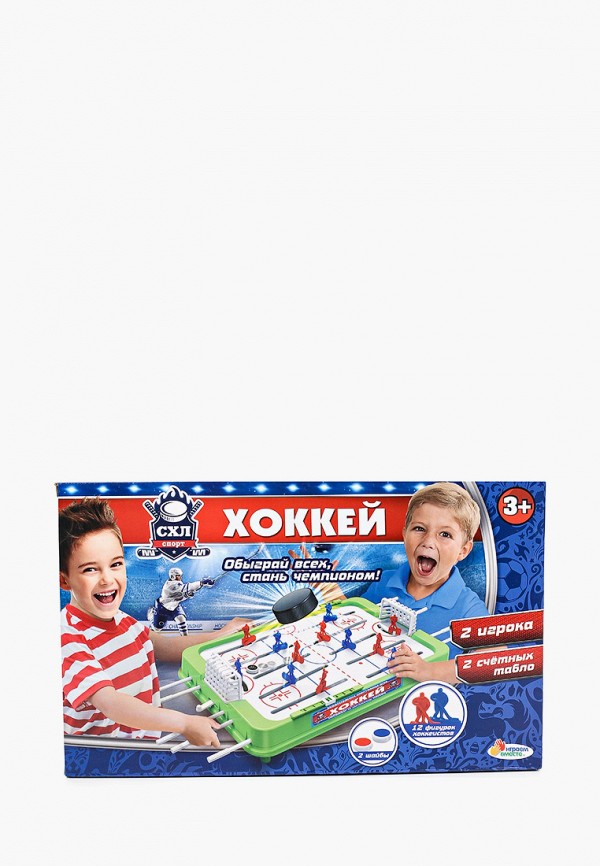 

Игра настольная Играем Вместе, Разноцветный, хоккей