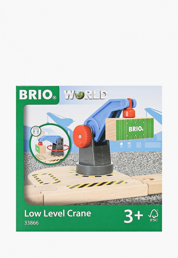 

Конструктор Brio, Разноцветный, BRIO, вращающийся подъемный кран на магните с грузом, 13х11х13 см