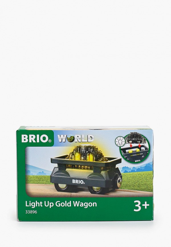 

Игрушка Brio, Черный, BRIO "Вагончик с светящимся грузом золота"