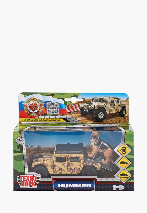 

Игрушка Технопарк, Коричневый, "Пикап Hummer H1"