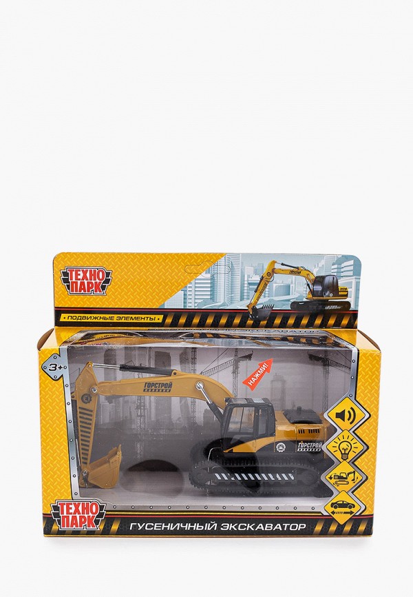 

Игрушка Технопарк, Разноцветный, "ГУСЕНИЧНЫЙ ЭКСКАВАТОР", 17,5 см
