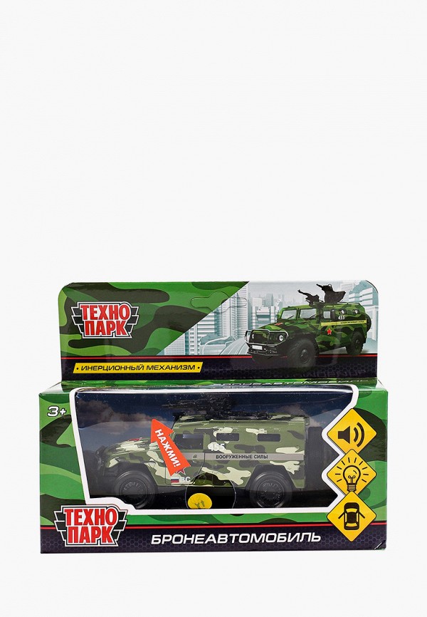 

Игрушка Технопарк, Оранжевый, "Бронеавтомобиль"