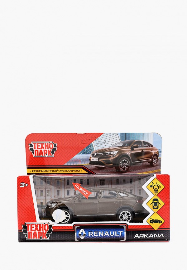 

Игрушка Технопарк, Коричневый, "Renault Arkana", 12 см