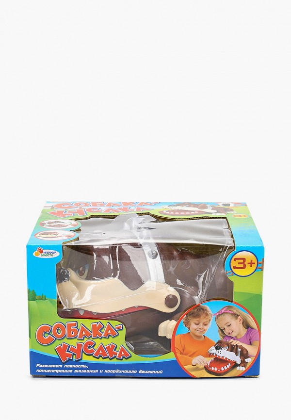 

Игра настольная Играем Вместе, Коричневый, "Собака-кусака"