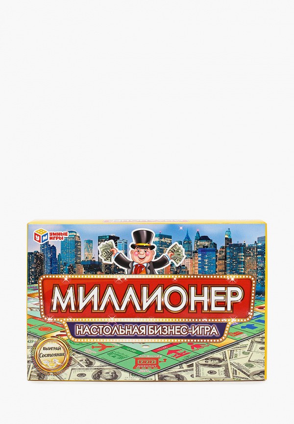 

Игра настольная Умные Игры, Разноцветный, "Миллионер"