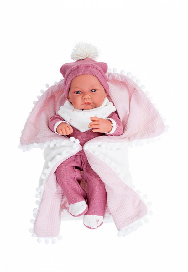 

Пупс Munecas Dolls Antonio Juan, Розовый, Мия