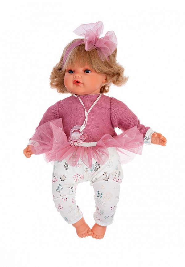

Пупс Munecas Dolls Antonio Juan, Розовый, Лорена