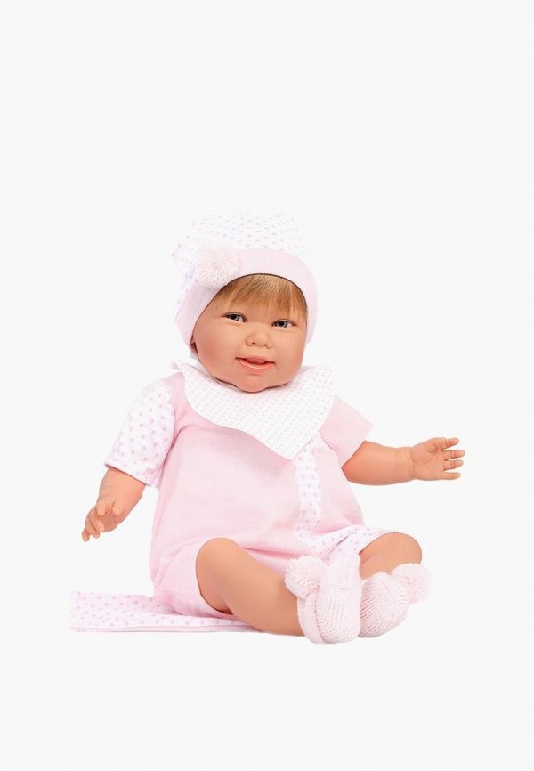 

Пупс Munecas Dolls Antonio Juan, Розовый, Мартина