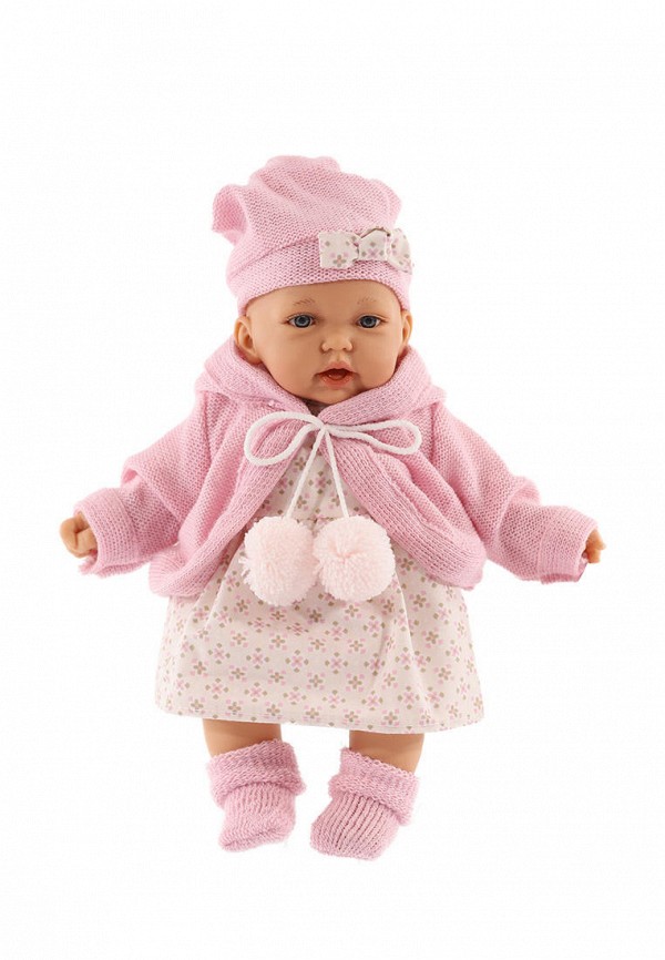 

Пупс Munecas Dolls Antonio Juan, Розовый, Азалия