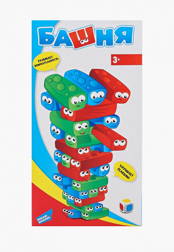 

Игра настольная Dream Makers, Разноцветный, Башня