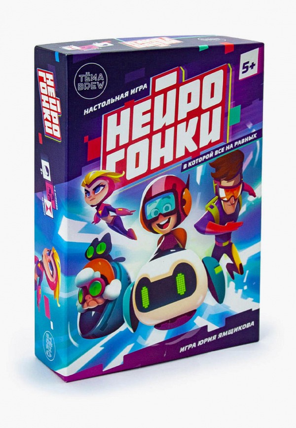 

Игра настольная ND Play, Разноцветный, Нейрогонки