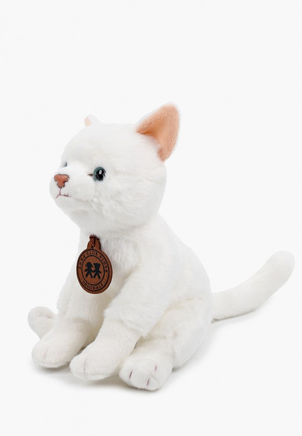 

Игрушка мягкая Anna Club Plush, Белый, кошка белая русская, 15 см