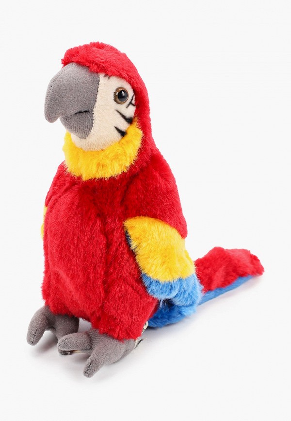 

Игрушка мягкая WWF, Разноцветный, Красный попугай, 18 см