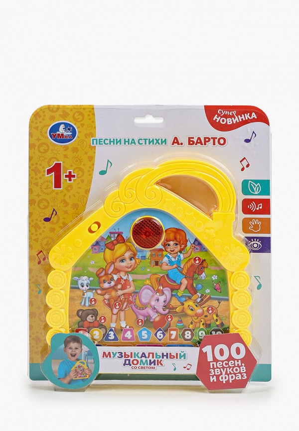 

Игрушка интерактивная Умка, Разноцветный, Музыкальный домик