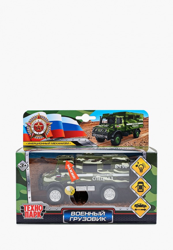 

Игрушка интерактивная Технопарк, Хаки, «Военный грузовик», 14 см
