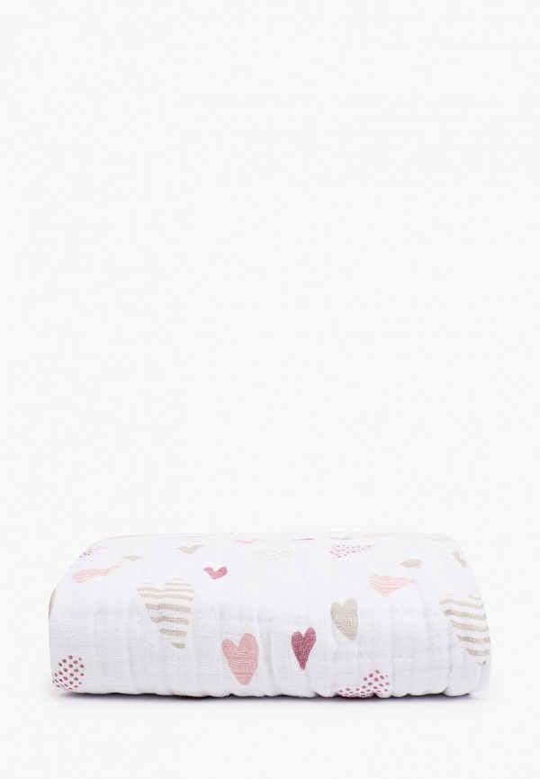 

Одеяло детское aden+anais, Белый, Heart breaker, 120х120 см