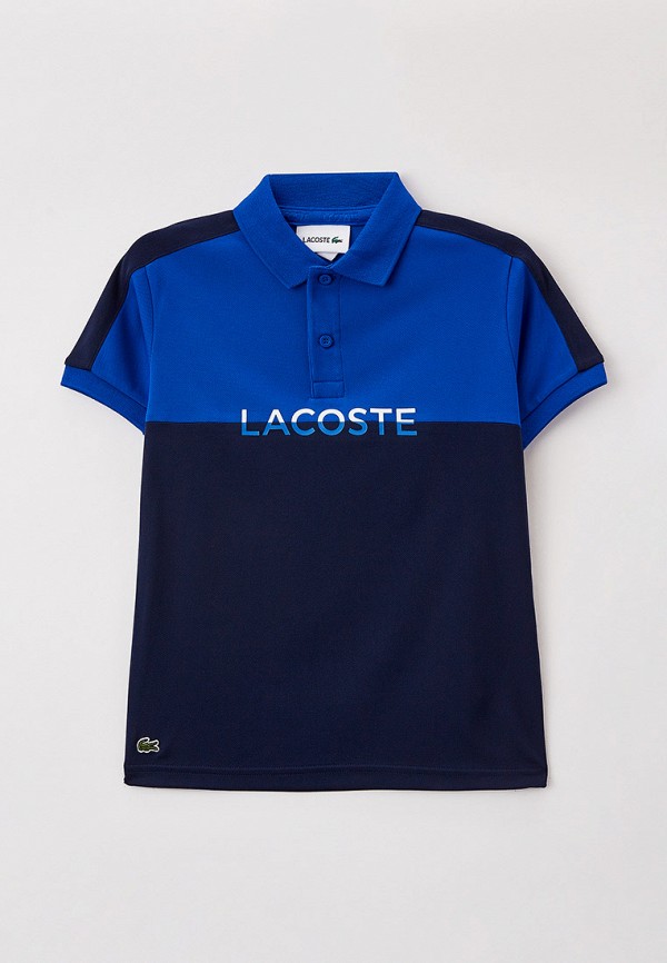 

Поло Lacoste, Синий