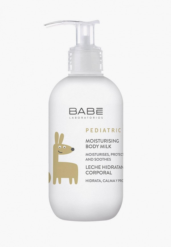 

Молочко для тела Babe Laboratorios, Белый, детское увлажняющее, 100 мл (travel size)