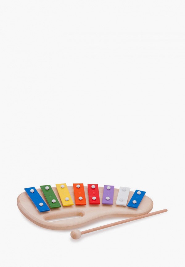 

Игрушка интерактивная New Classic Toys, Разноцветный, Металлофон (8 нот)