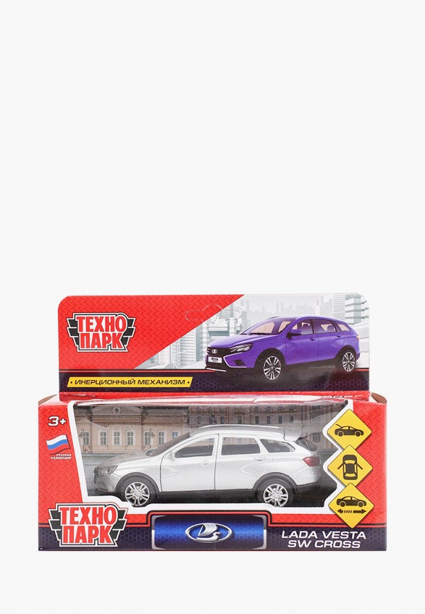 

Игрушка Технопарк, Серебряный, LADA VESTA SW CROSS, 12 см