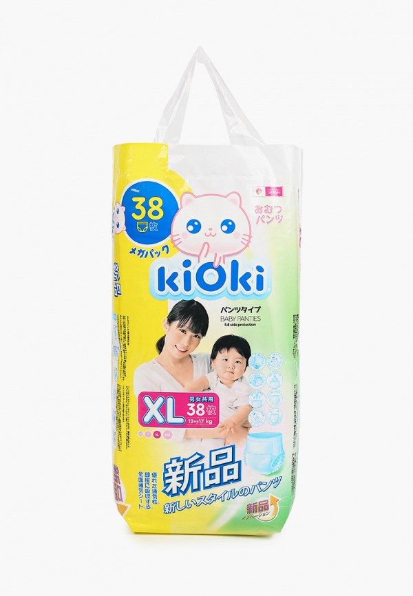 

Подгузники-трусики Kioki, Белый, 38 шт