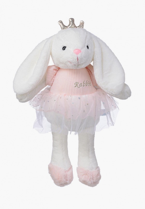 

Игрушка мягкая Decogallery, Розовый, "Зайка в юбочке"